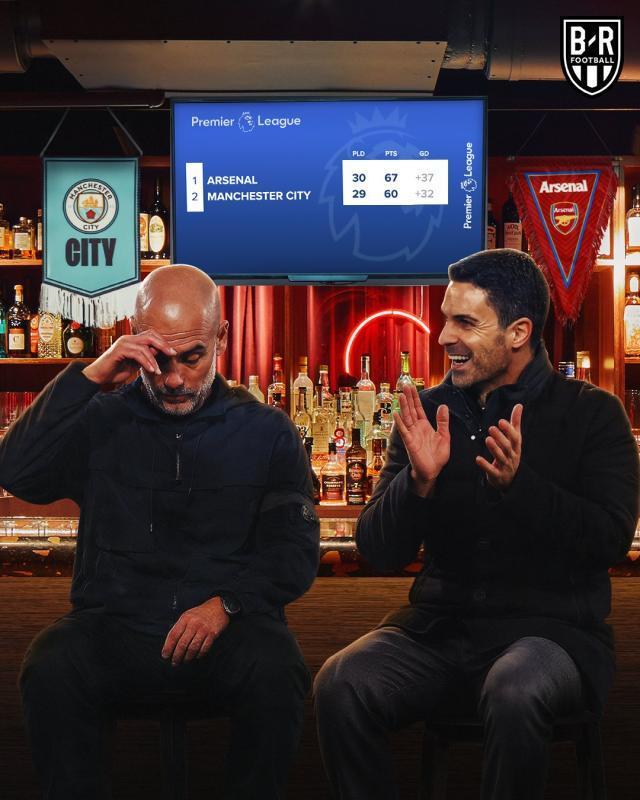 【英超】阿森纳领跑7分!枪手胜,曼城平保级队